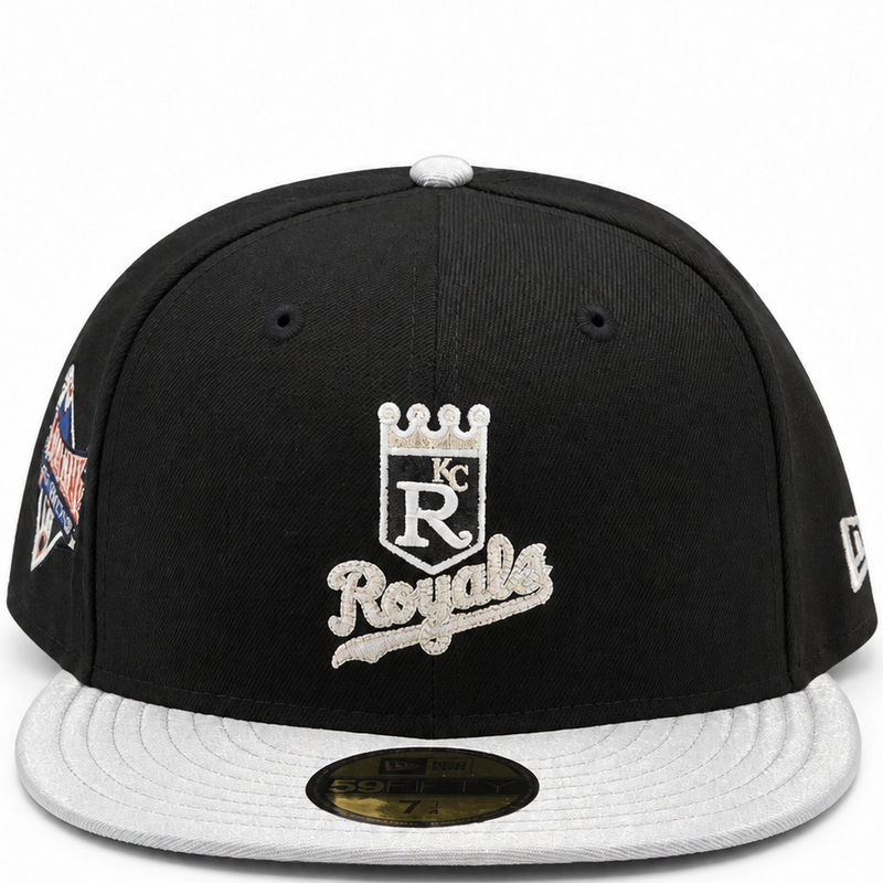 New Era Kansas City Royals 1992 All-Star Game Black & Gray 59FIFTY Fitted Hat