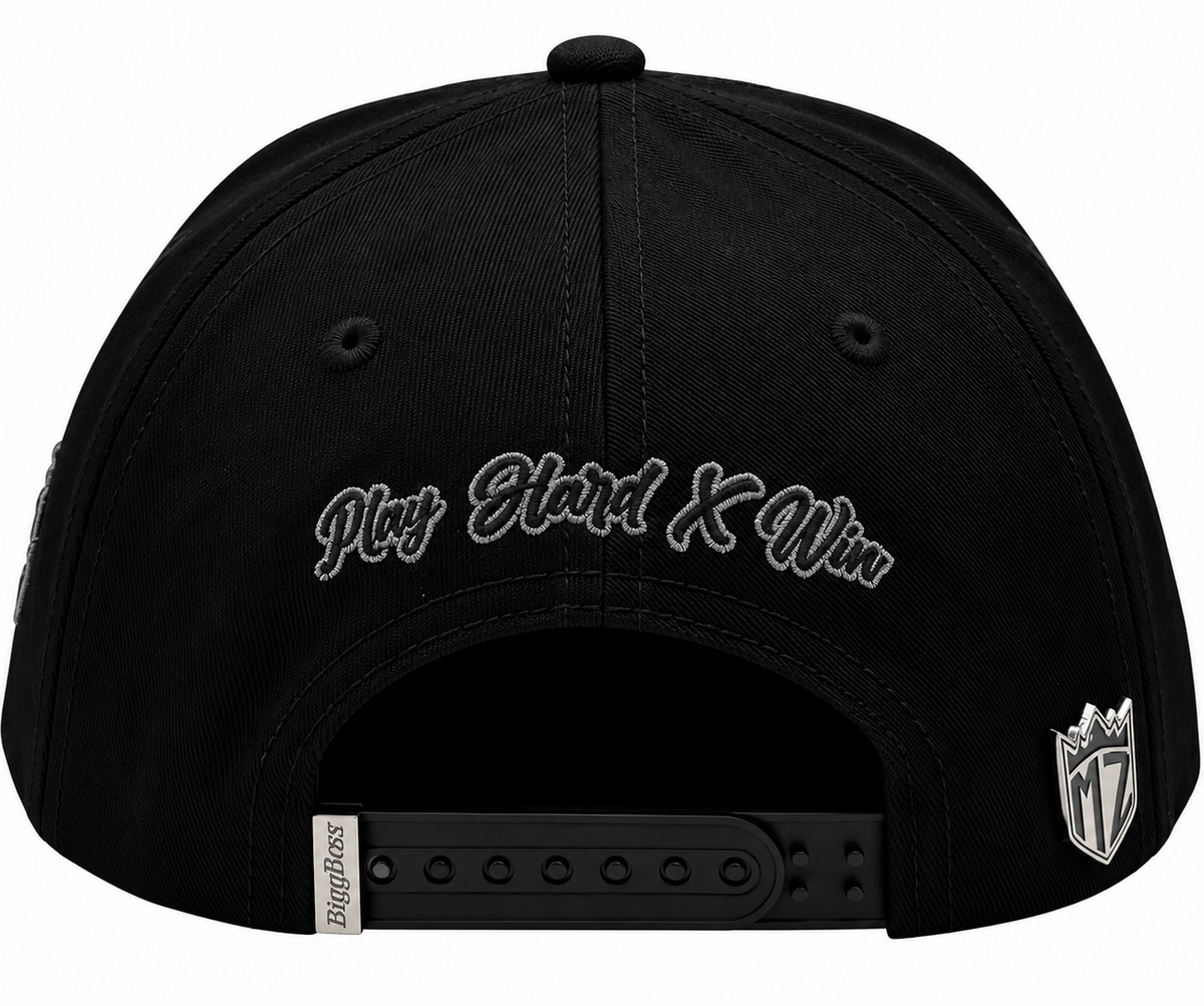 Mexico Cowboy Black Snapback Hat – Red, White & Black Logo