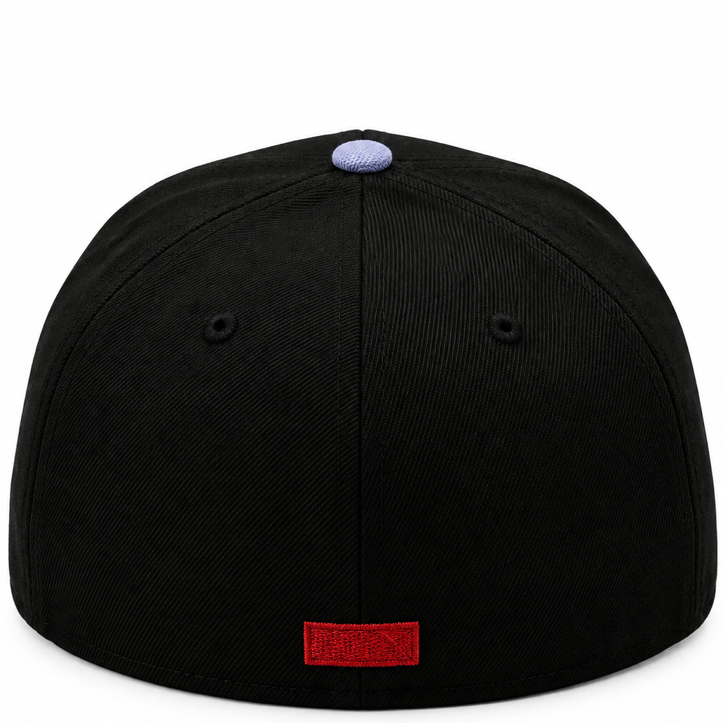 New Era Philadelphia Phillies Black & Light Blue 59FIFTY All-Star Game Fitted Hat