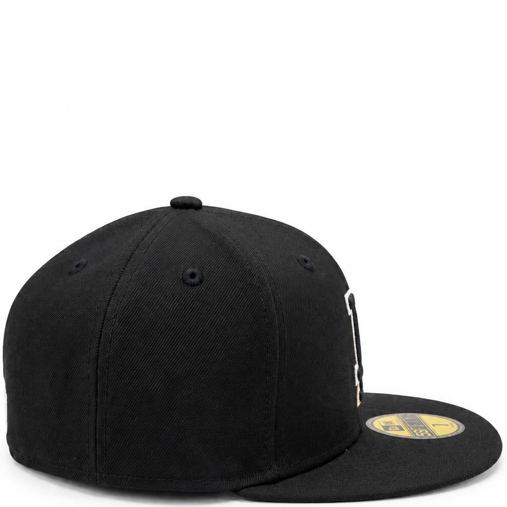 New Era Los Angeles Dodgers Black & White 59FIFTY Fitted Hat