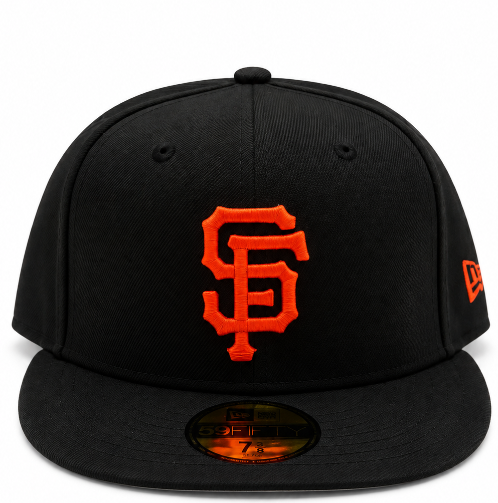 New Era San Francisco Giants Black 59FIFTY Fitted Hat