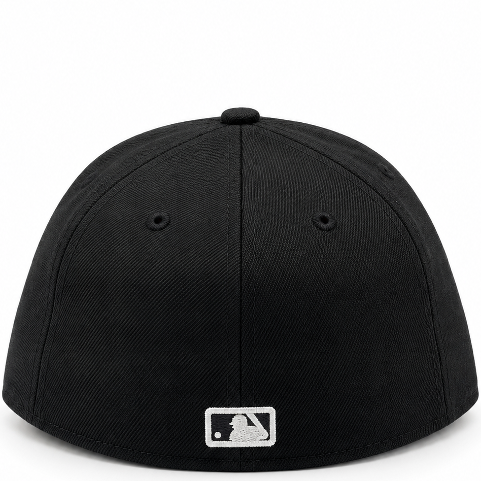 New Era Los Angeles Dodgers Black & White 59FIFTY Fitted Hat