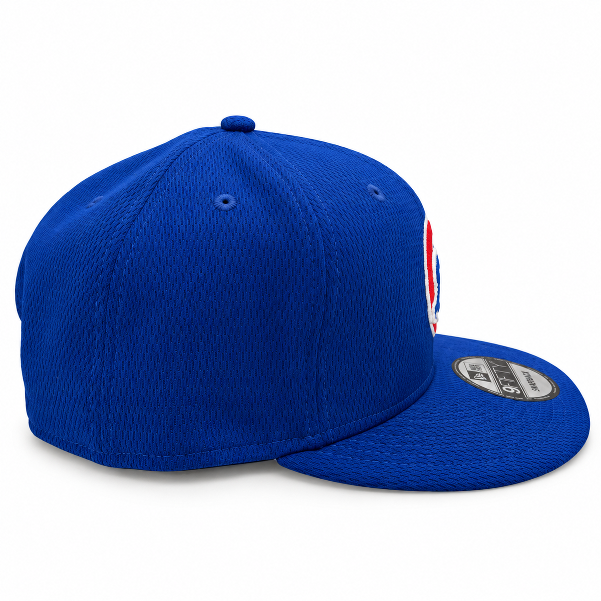 New Era Chicago Cubs royal blue 9FIFTY snapback hat – rear three-quarter view of the royal blue crown