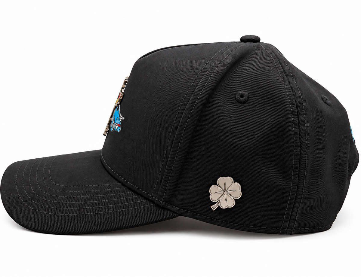 Cash Only Black Money Man Diamond & Sports Car Adjustable Hat