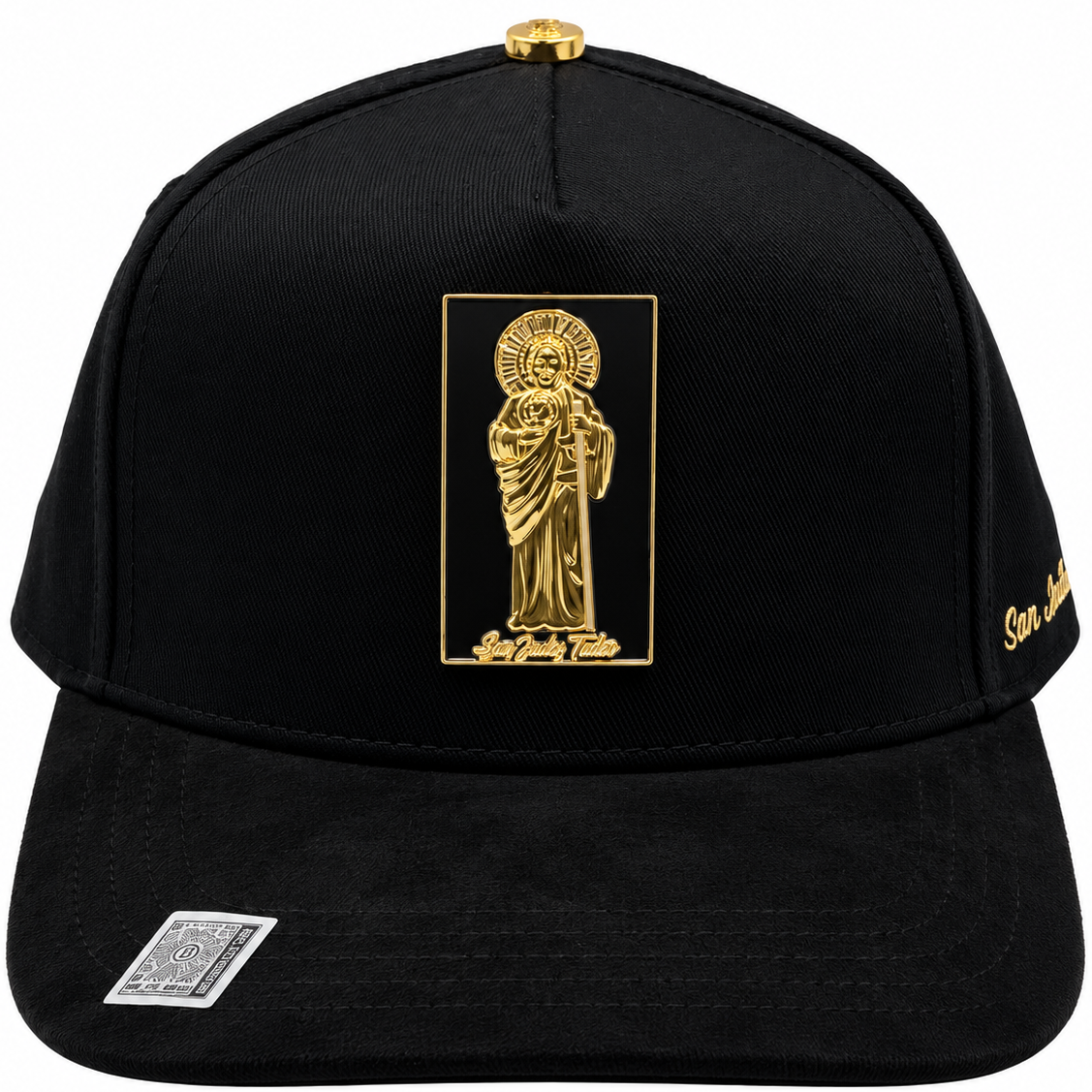 Bigg Boss San Juditas Black & Gold Snapback Hat