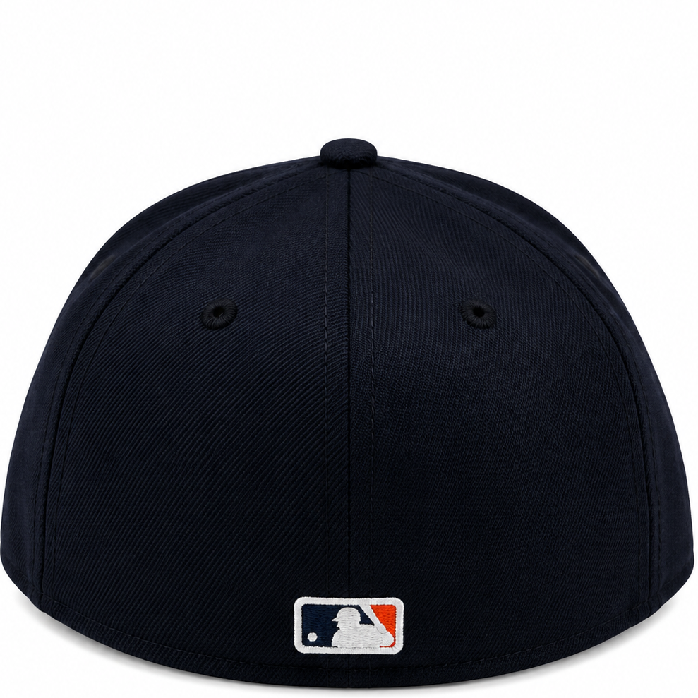 New Era Houston Astros Navy & Black 59FIFTY Fitted Hat