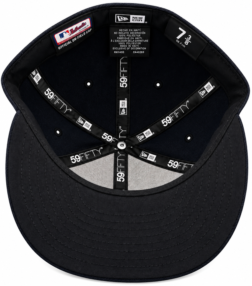 New Era Houston Astros Navy & Black 59FIFTY Fitted Hat