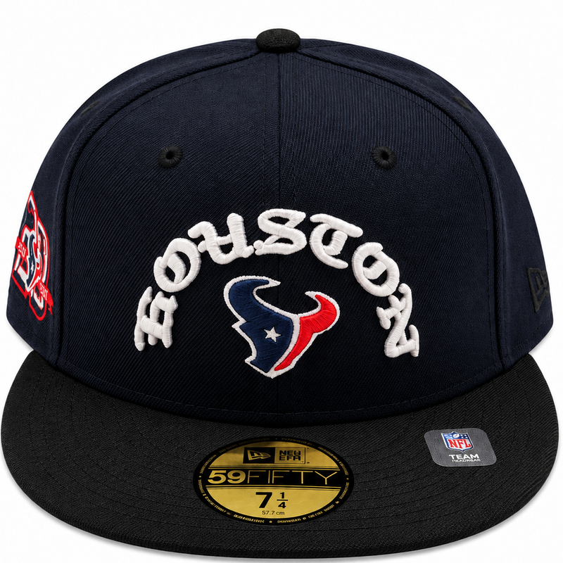 New Era Houston Texans 20th Anniversary Navy & Black 59FIFTY Fitted Hat