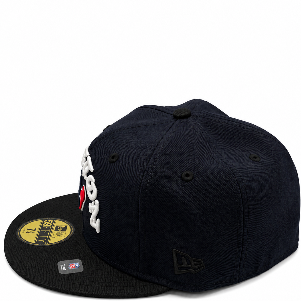 New Era Houston Texans 20th Anniversary Navy & Black 59FIFTY Fitted Hat