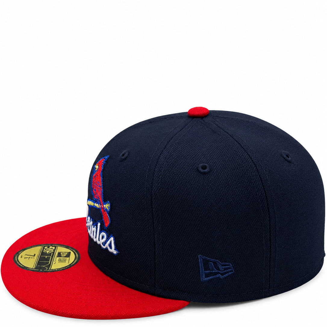 New Era St. Louis Cardinals 2011 World Series Navy & Red Fitted Hat – Dominican Republic Flag
