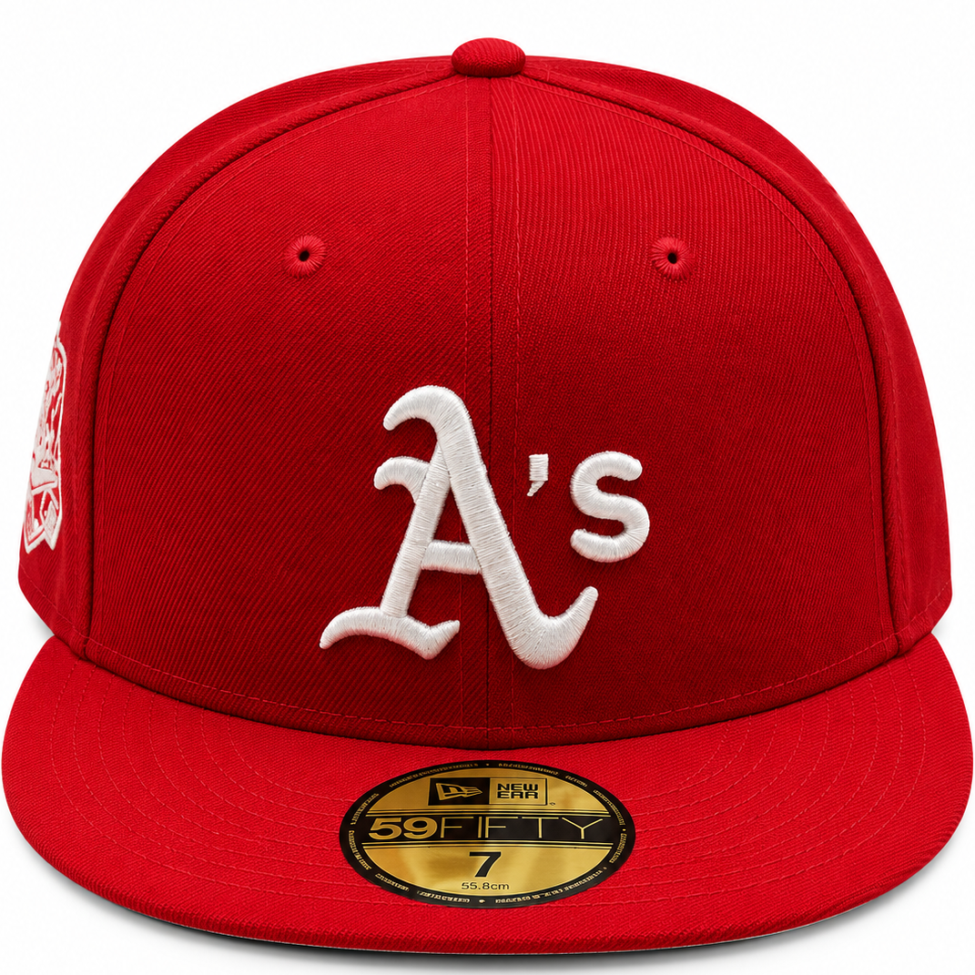 New Era Oakland Athletics A’s 1989 World Series Red 59FIFTY Fitted Hat