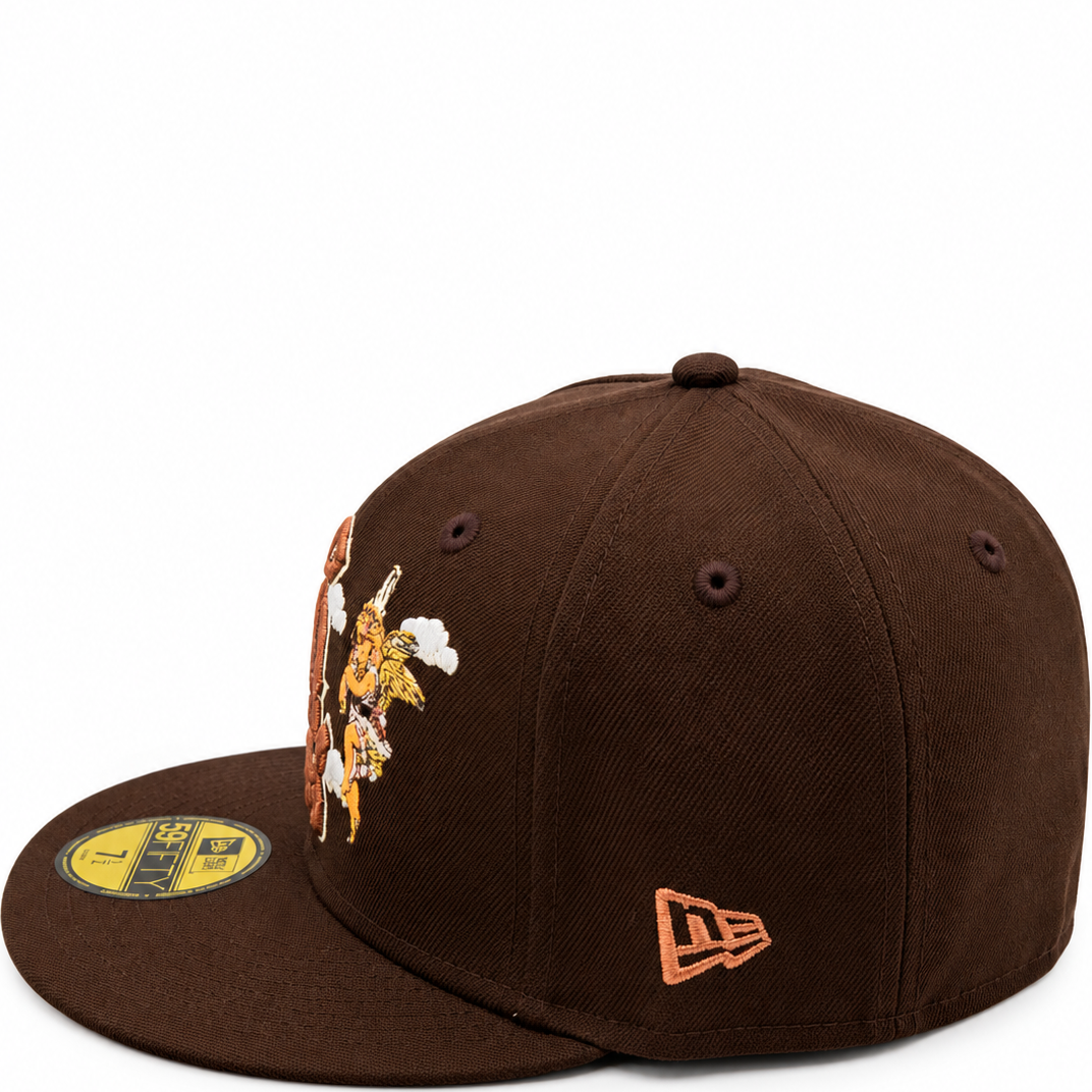 New Era Chicago White Sox 59FIFTY Brown Angel Embroidered Fitted Hat
