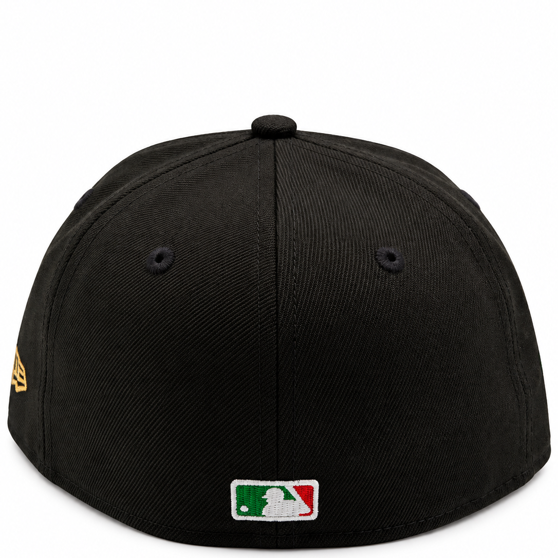 New Era Chicago White Sox 125th Anniversary Floral 59FIFTY Fitted Hat – Black/Tan