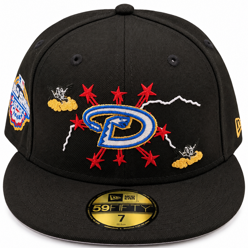 Arizona Diamondbacks New Era 59FIFTY World Series 2001 Black Fitted Hat
