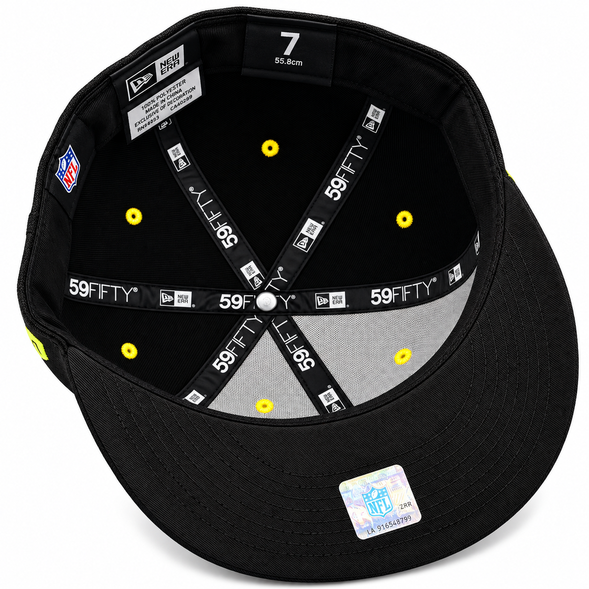 New Era Dallas Cowboys Neon Star Black 59FIFTY Fitted Hat