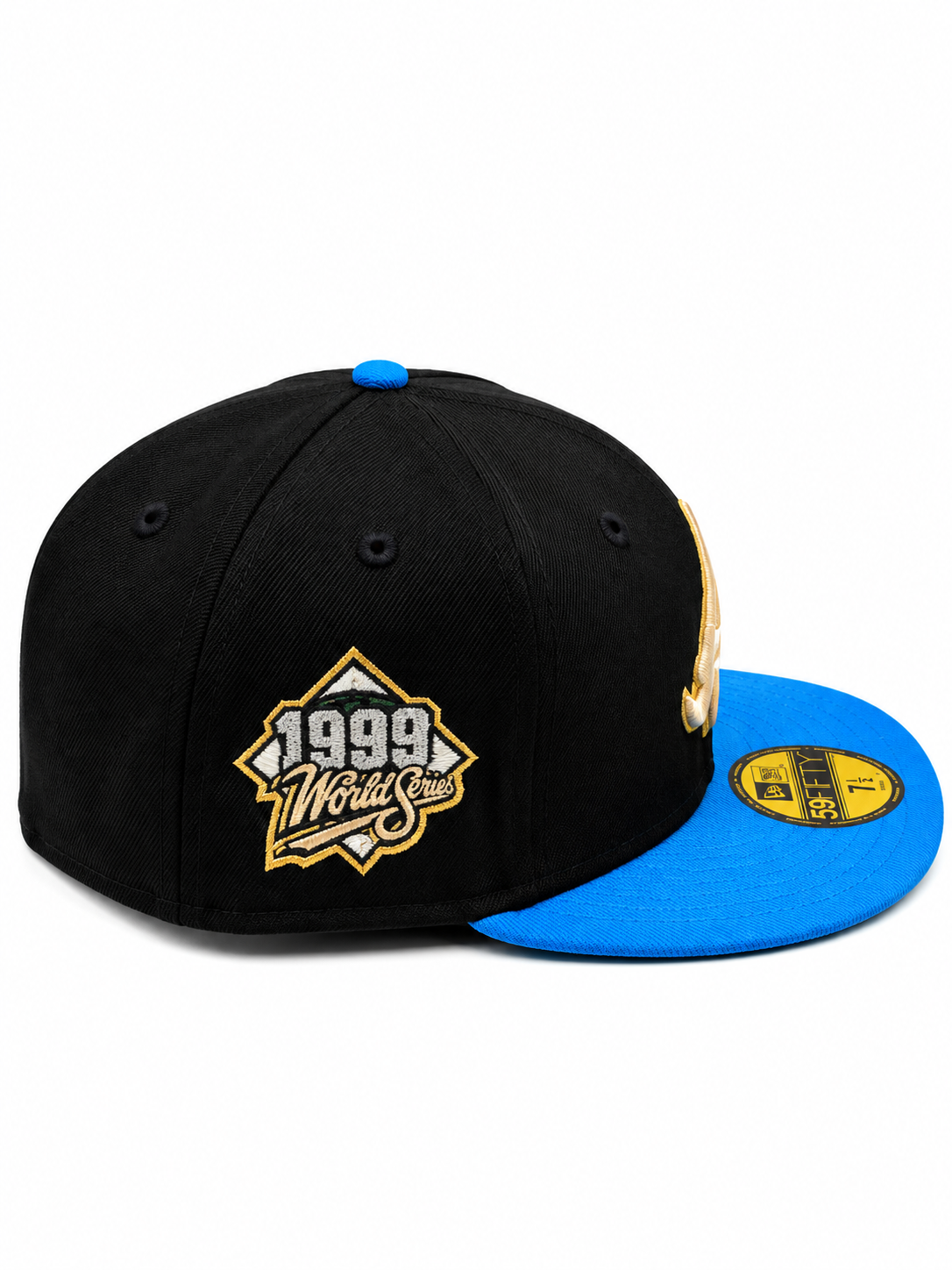 New Era Atlanta Braves 1999 World Series Black & Blue 59FIFTY Fitted Hat