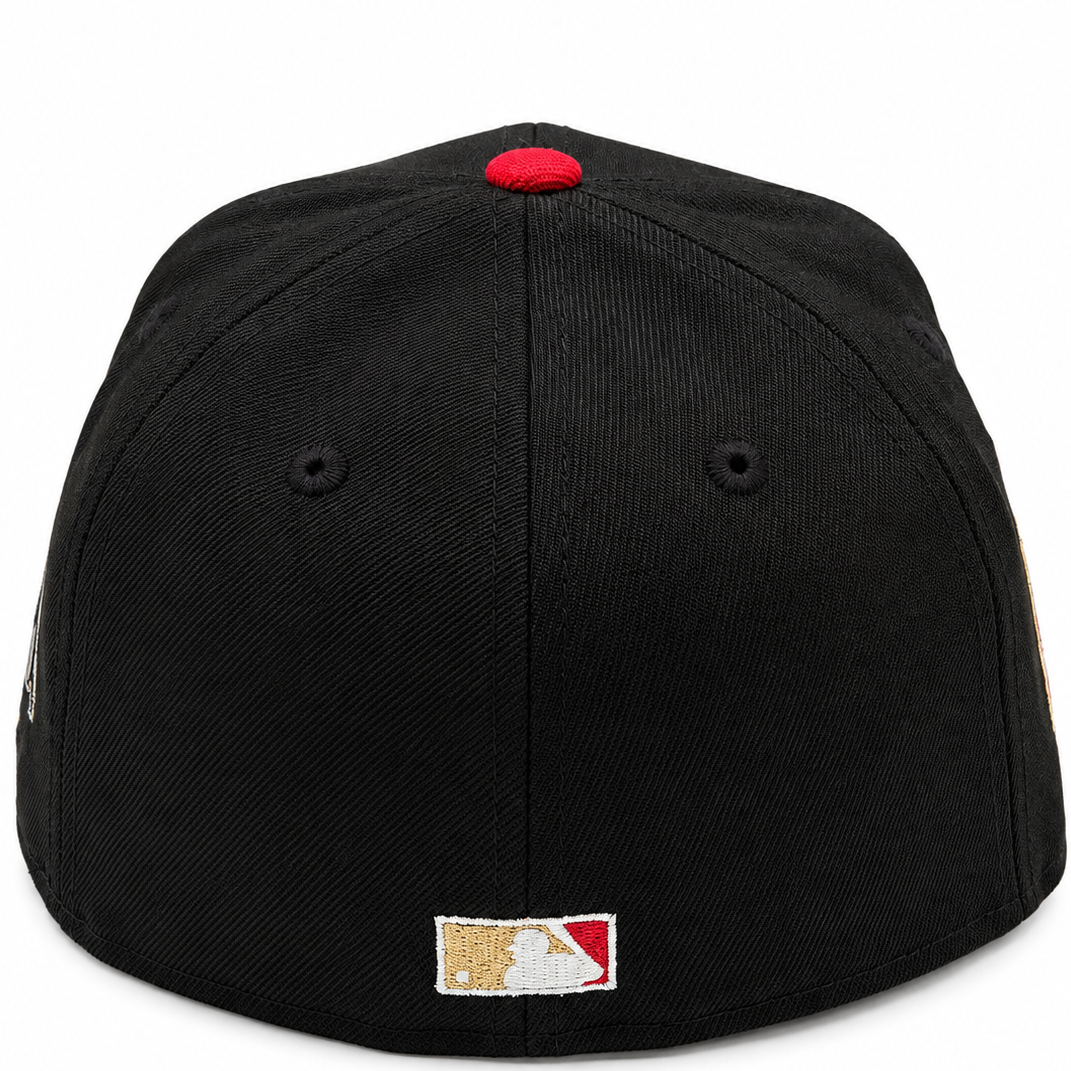 New Era Brooklyn Dodgers 1947 All-Star Game Black & Red 59FIFTY Fitted Hat