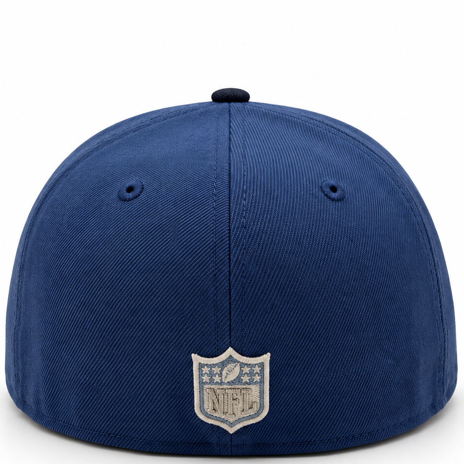 New Era San Francisco 49ers Blue & Navy 59FIFTY Side Patch Fitted Hat