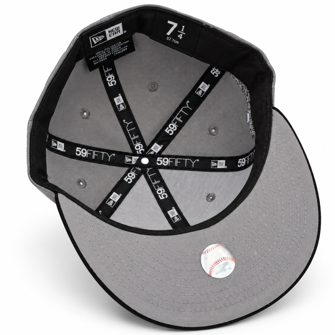 New Era Arizona Diamondbacks Gray & Black 59FIFTY Fitted Hat