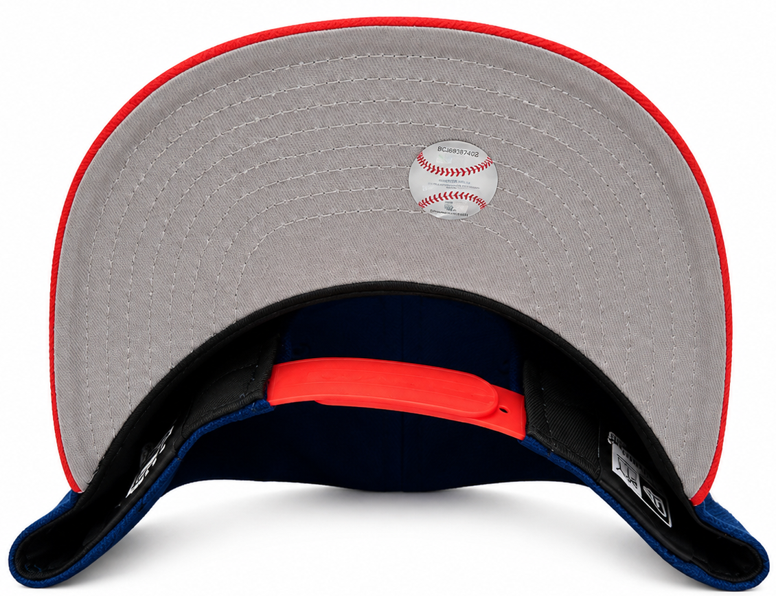 New York Mets New Era 9FIFTY two-tone snapback hat - front view