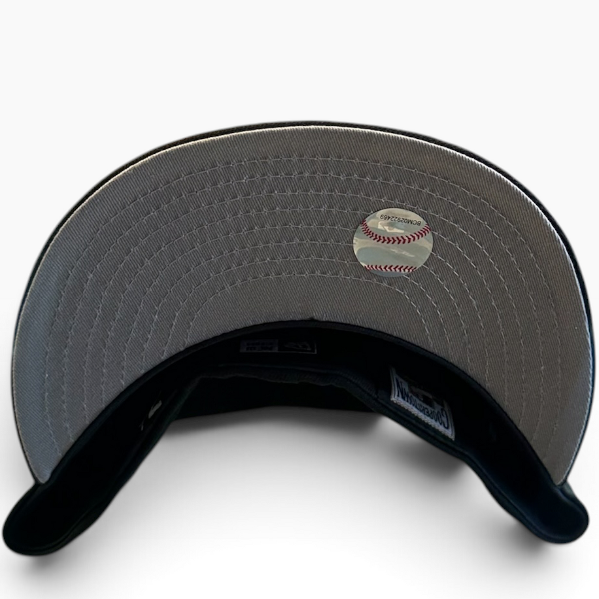 Arizona Diamondbacks Blackout Teal Accent New Era 59FIFTY fitted hat - front view