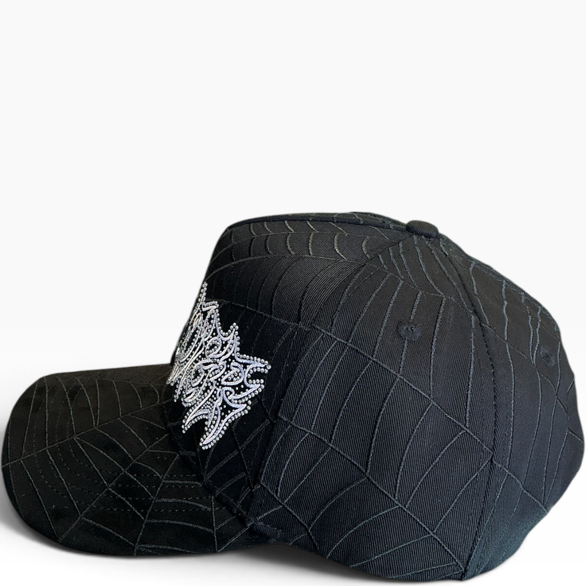 LA spider web hat - alternate angle