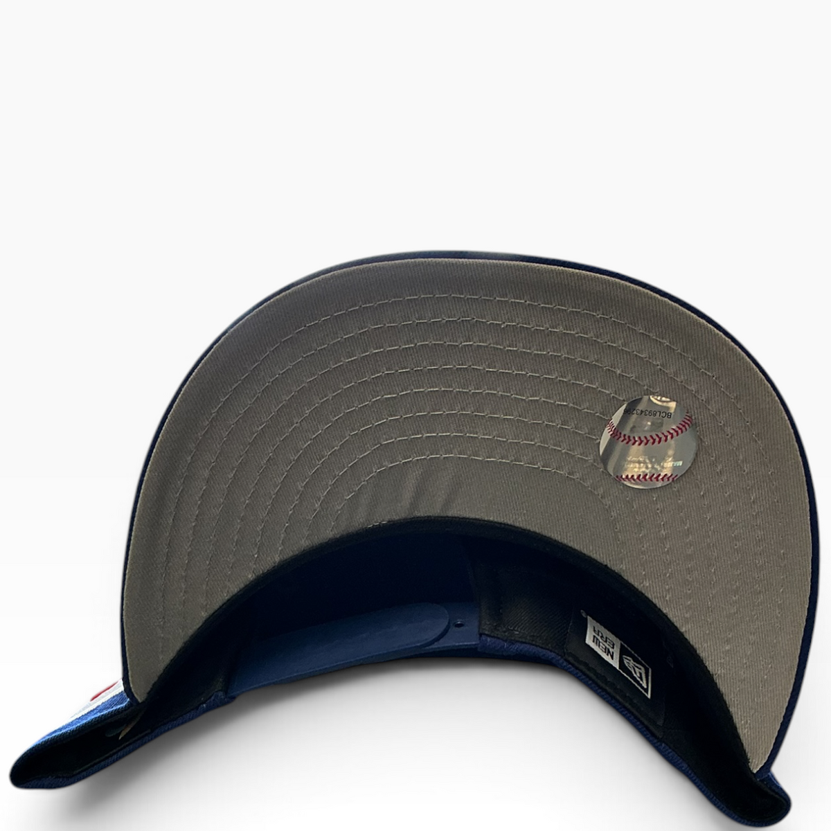 Japan navy snapback - back view