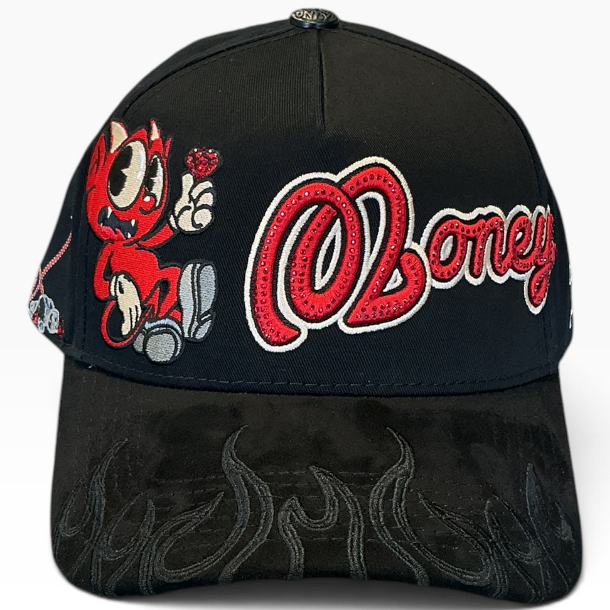 Cash Only Money snapback - detail view
