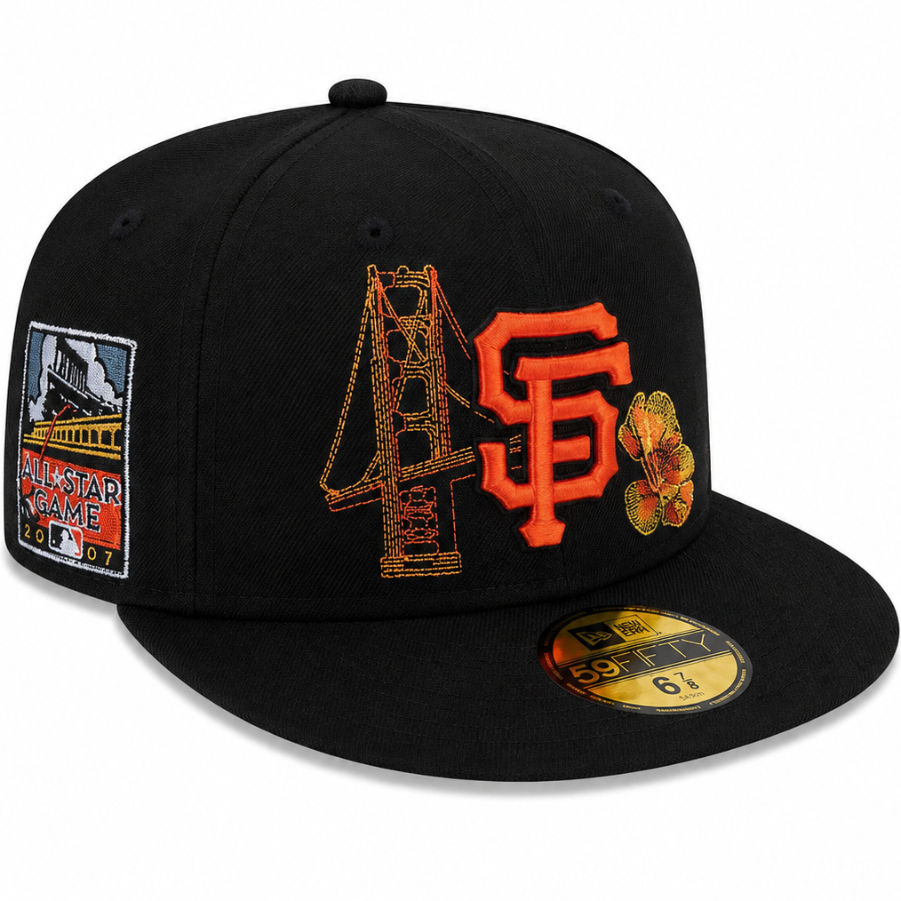 San Francisco Giants Golden Gate Bridge All-Star 59FIFTY fitted hat – view 1