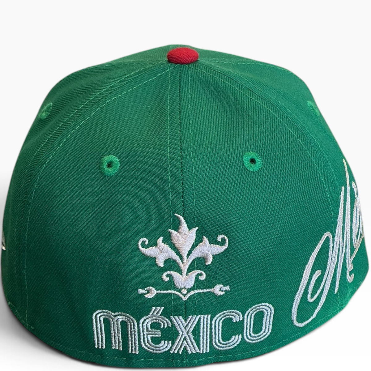 Mexico green and red New Era 59FIFTY fitted hat - front view
