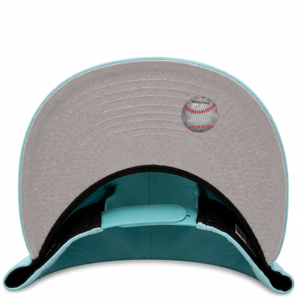 Dodgers tonal teal snapback - alternate view