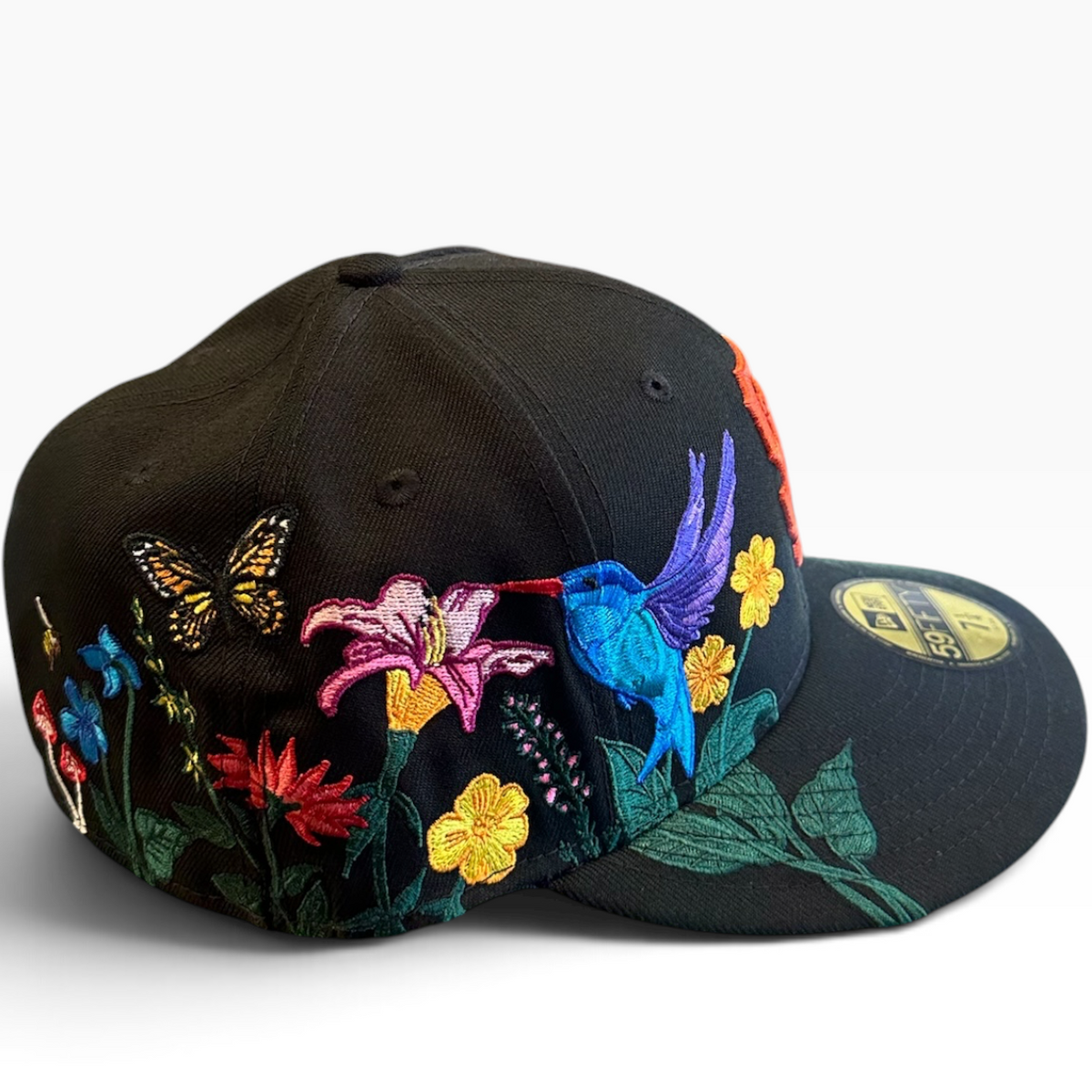 San Francisco Giants Black New Era 59FIFTY fitted hat - front view