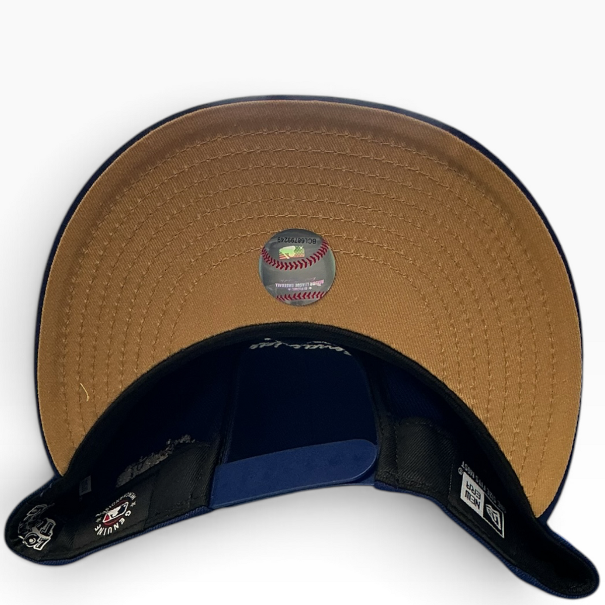 Dodgers Tasmanian Devil navy snapback - back view