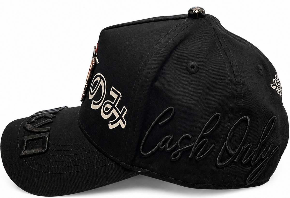 Cash Only Tokyo Lucky Cat cap - back view