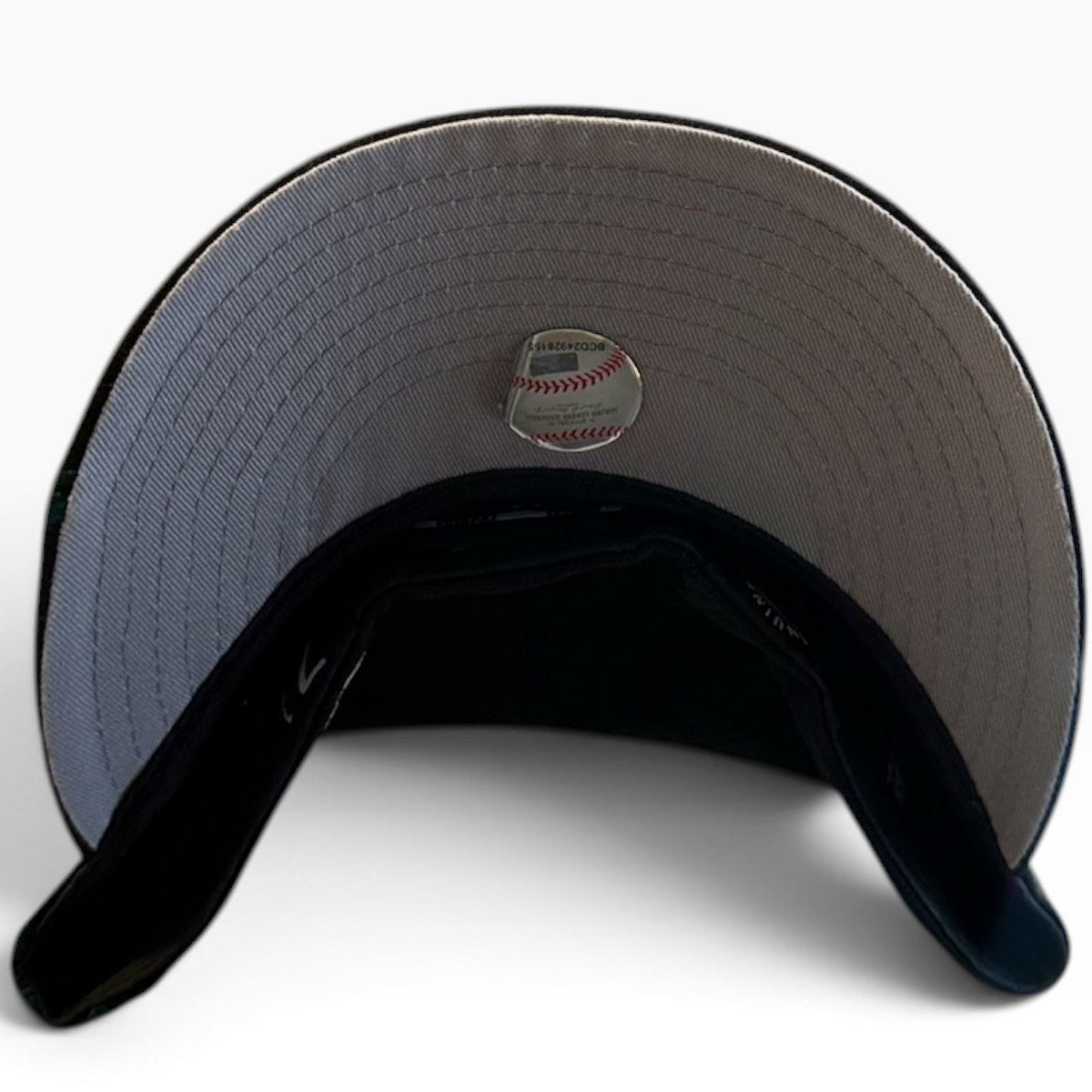 San Francisco Giants Black New Era 59FIFTY fitted hat - back view