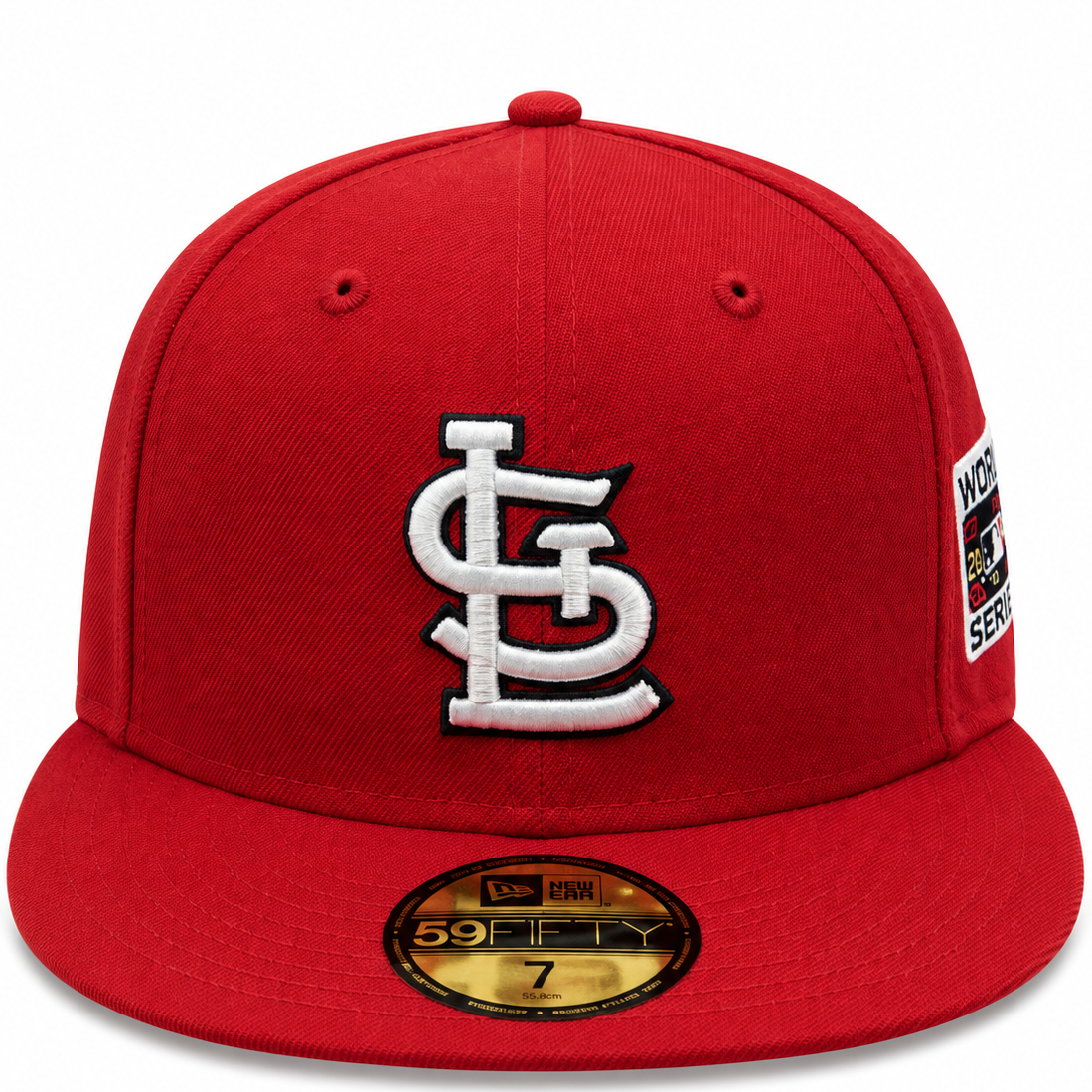 St. Louis Cardinals Red New Era 59FIFTY fitted hat - side view