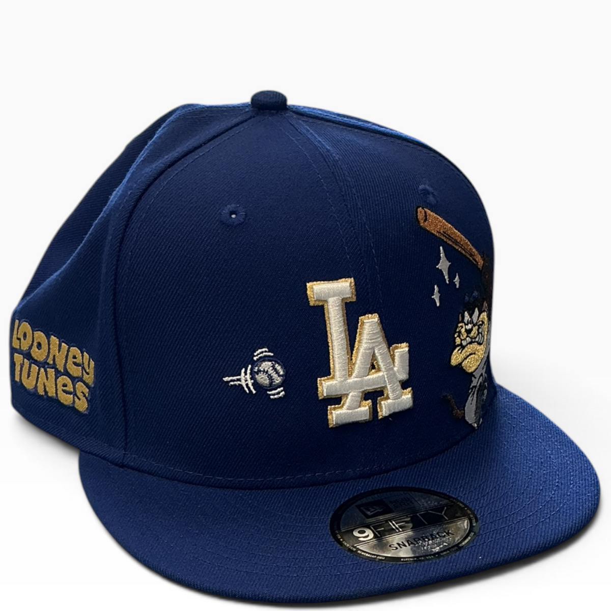 Dodgers Tasmanian Devil navy snapback - alternate view