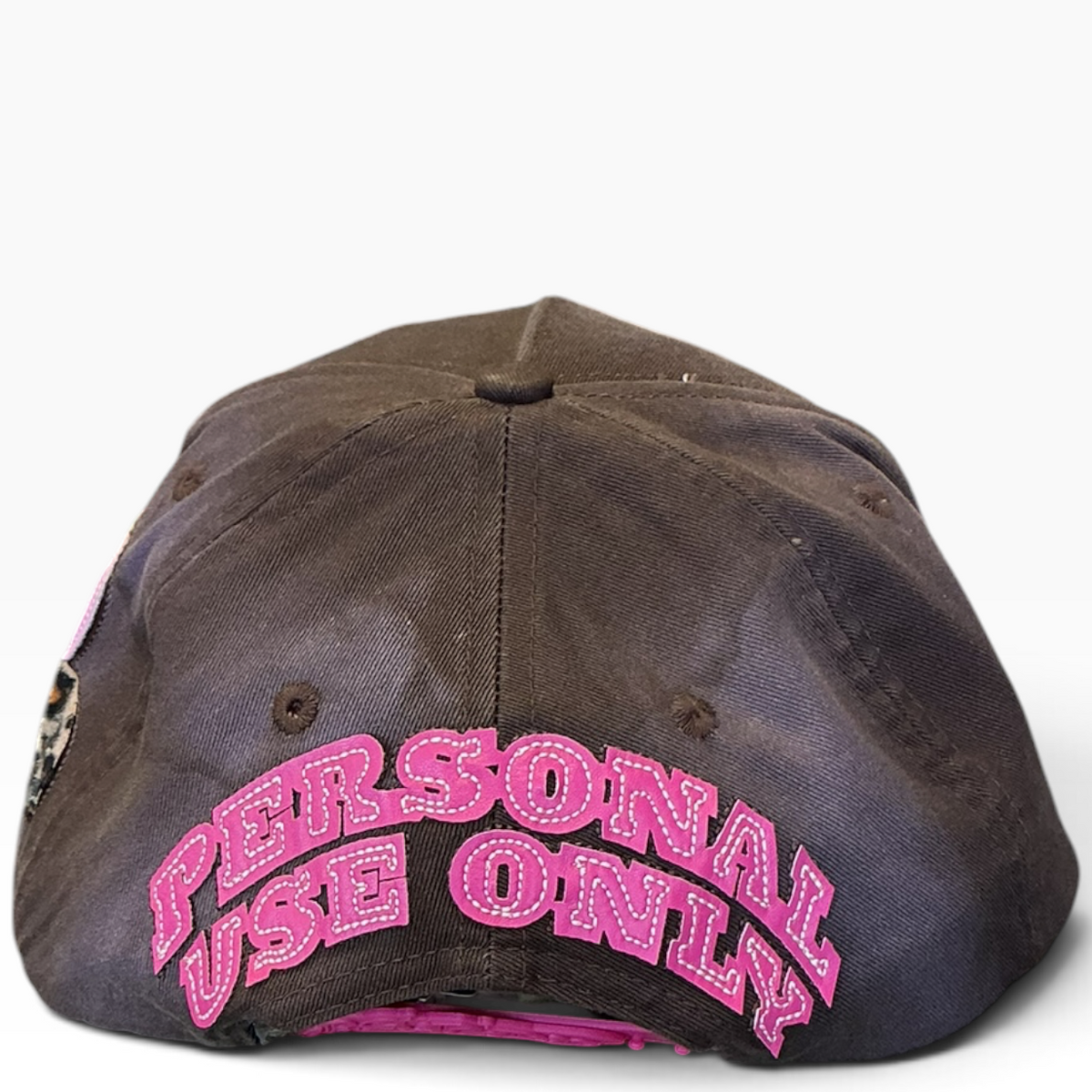 Dandy I Deserve It All snapback with letter patches - side view