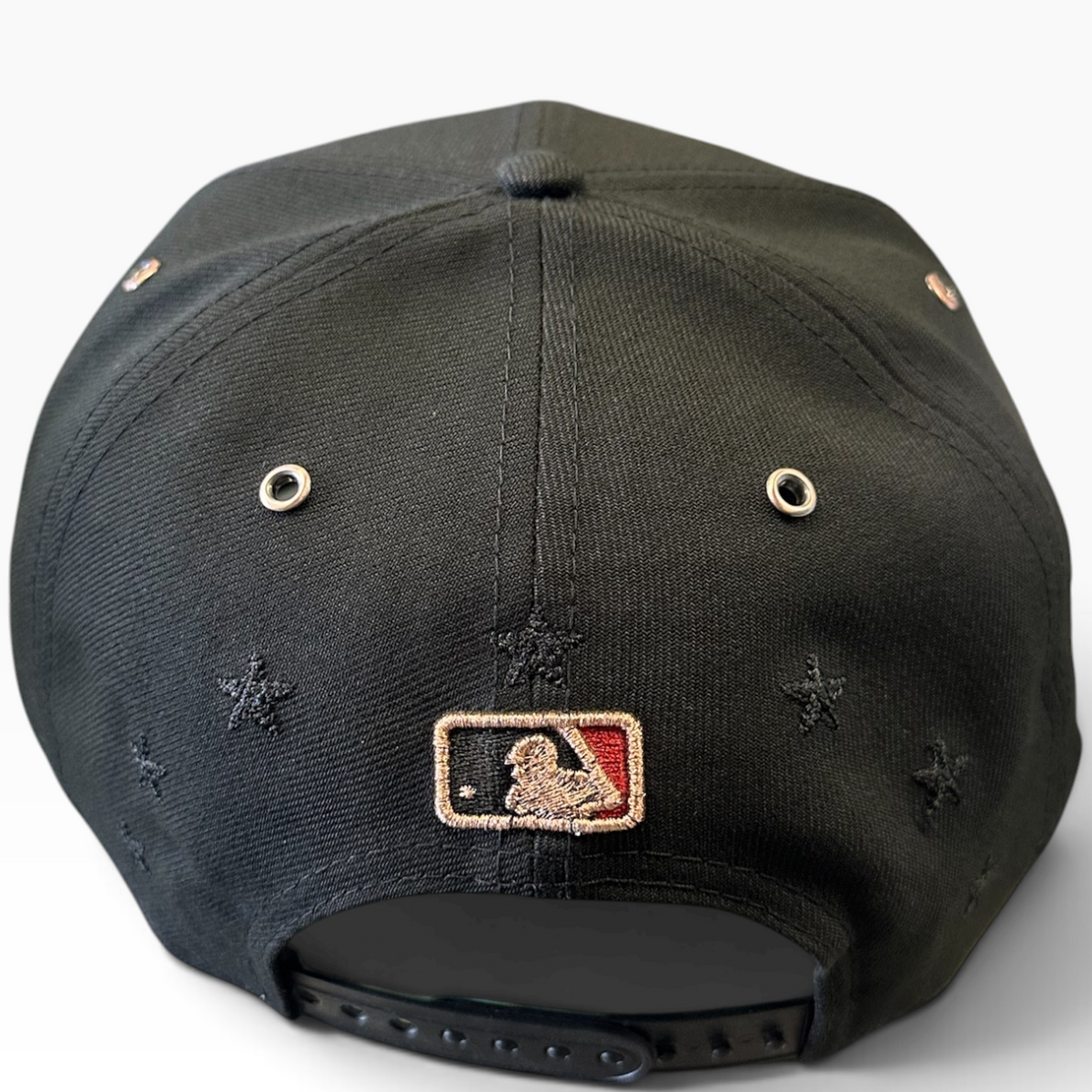Arizona Diamondbacks black New Era 9FIFTY snapback hat - front view