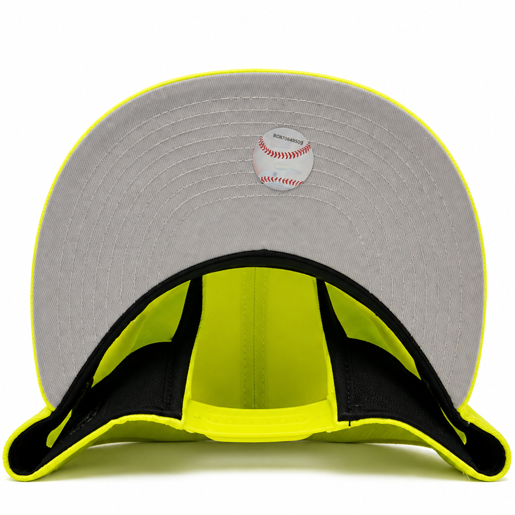Neon lime White Sox tonal snapback - alternate view