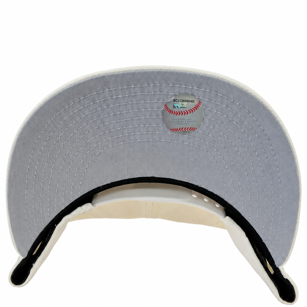 SF Giants cream and gray two-tone snapback - alternate view