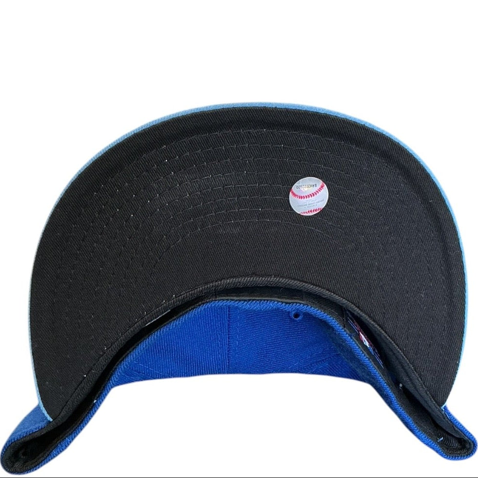 New York Yankees Royal Blue & Light Blue New Era 59FIFTY fitted hat - side view