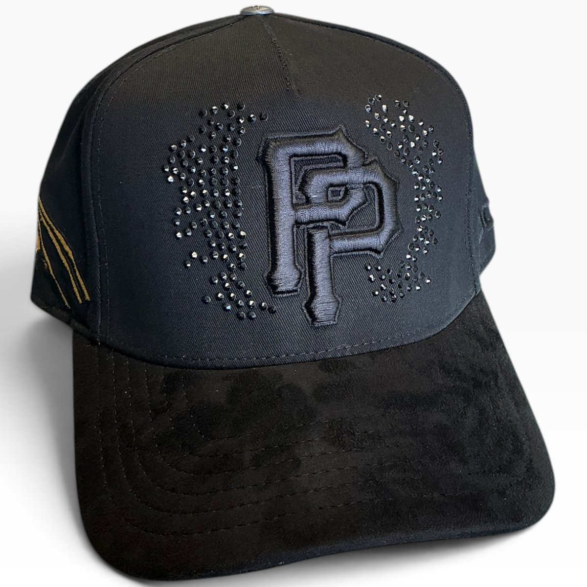 PP roses hat - detail view