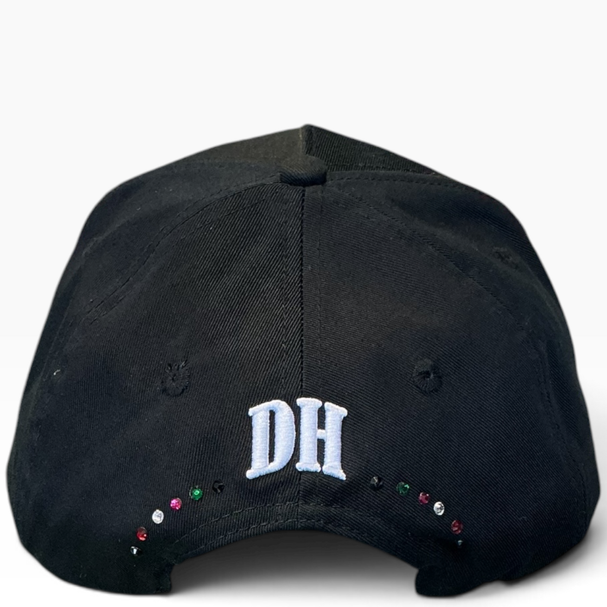 Dandy Over Everything snapback with rhinestone accents - side view