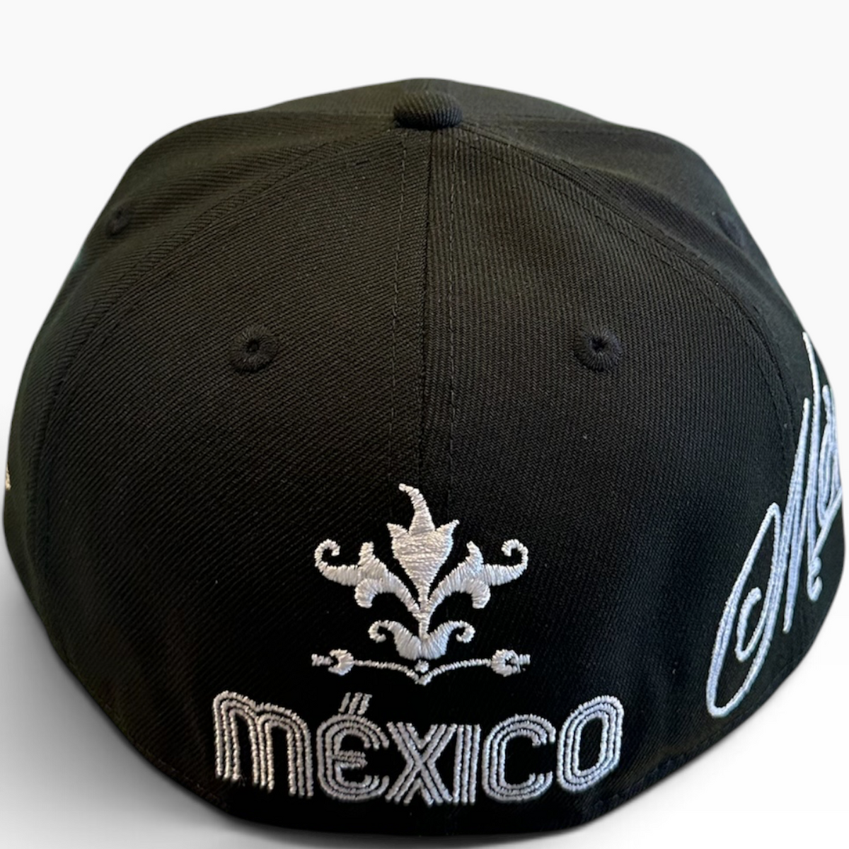 Mexico Black/White New Era 59FIFTY fitted hat - front view