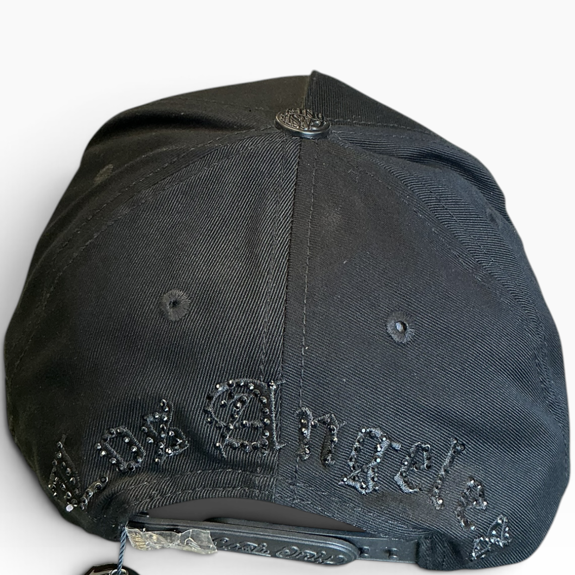 Cash Only LA snapback with metal accents - side view