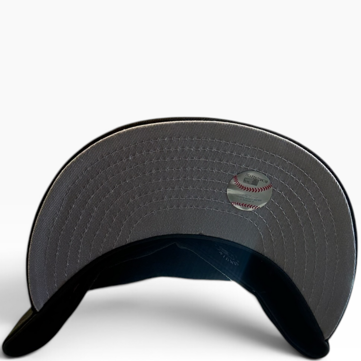 Arizona Diamondbacks Black/Teal New Era 59FIFTY fitted hat - back view