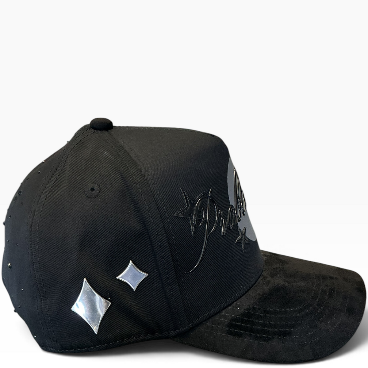 Problematic 8-ball hat - back view
