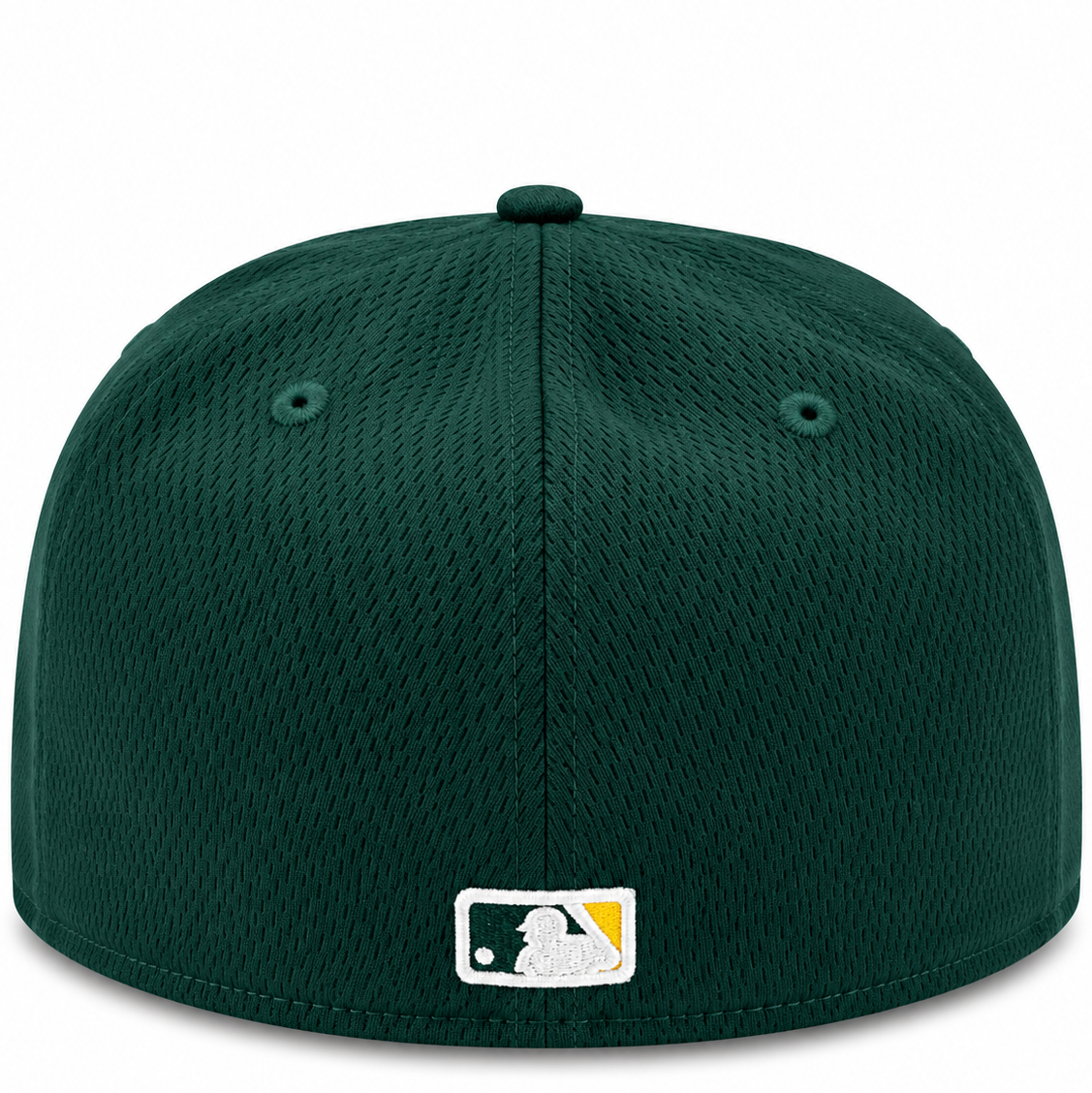 Oakland Athletics dark green New Era 59FIFTY fitted hat - front view