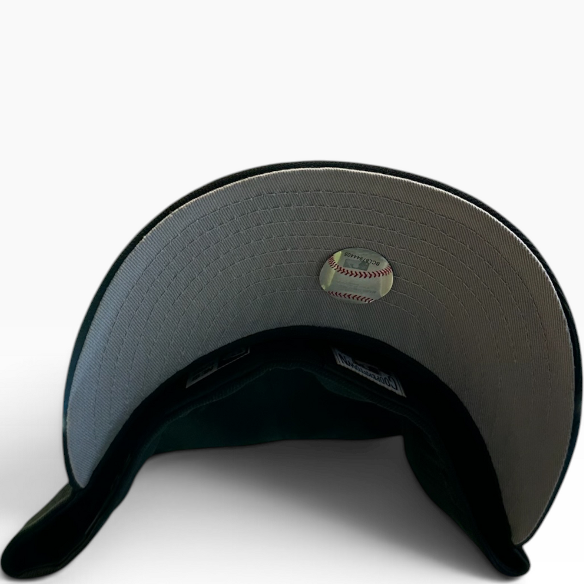 Florida Marlins Black/Teal New Era 59FIFTY fitted hat - front view
